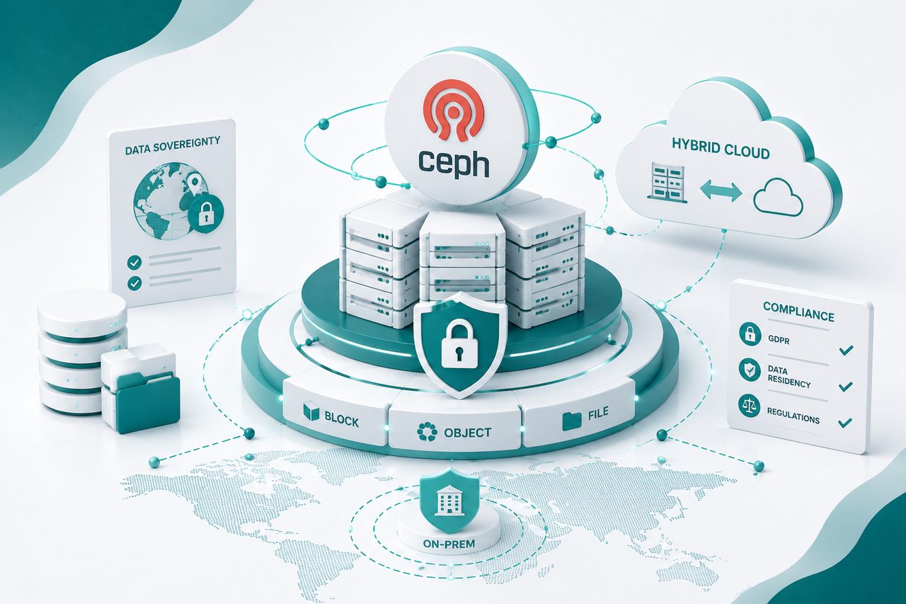 Data Sovereignty Solved: On-Prem Compliance with Ceph Storage