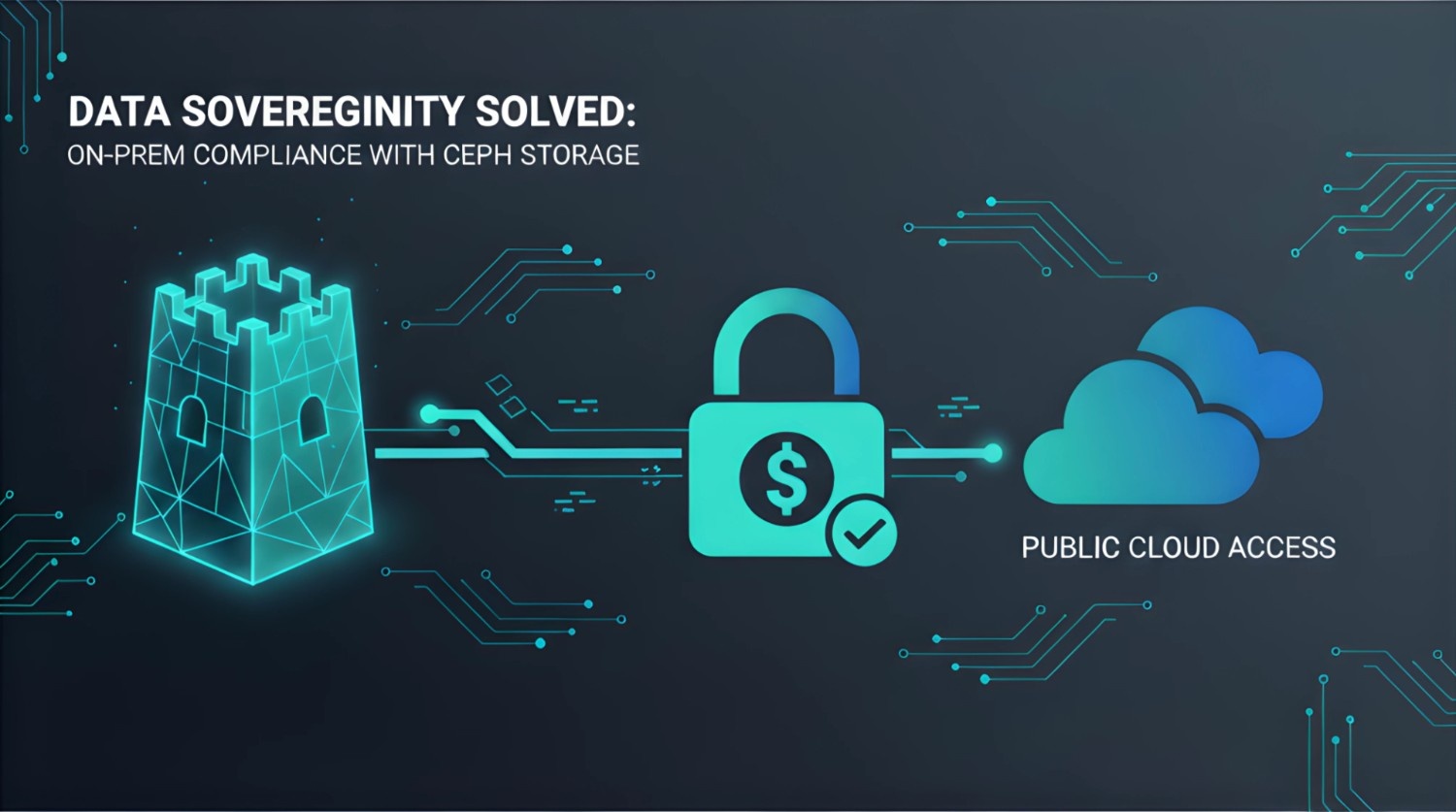 Data Sovereignty Solved: On-Prem Compliance with Ceph Storage